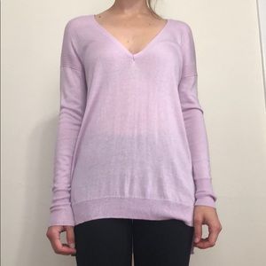 Halogen lavender sweater